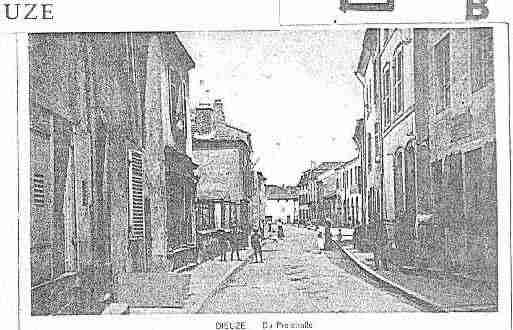 Ville de DIEUZE Carte postale ancienne