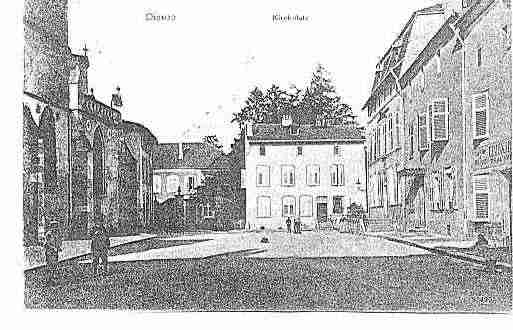 Ville de DIEUZE Carte postale ancienne