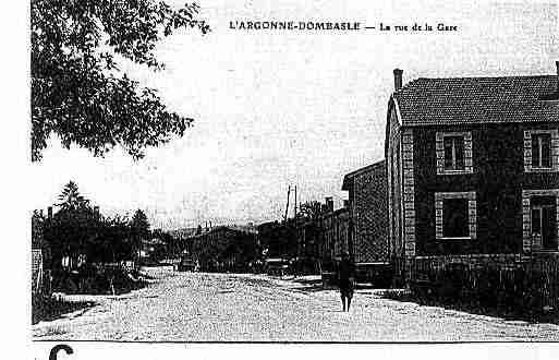 Ville de DOMBASLEENARGONNE Carte postale ancienne