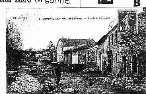 Ville de DOMBASLEENARGONNE Carte postale ancienne