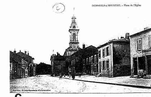 Ville de DOMBASLESURMEURTHE Carte postale ancienne