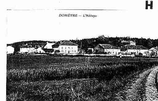 Ville de DOMEVRESURVEZOUZE Carte postale ancienne