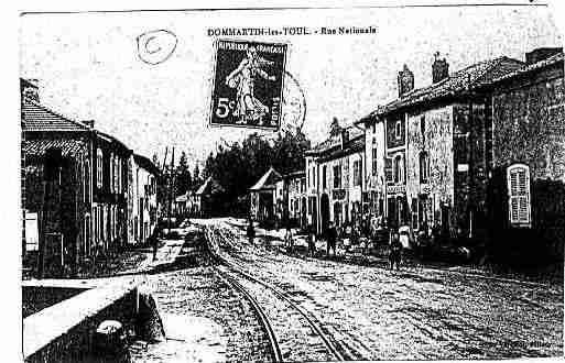 Ville de DOMMARTINLESTOUL Carte postale ancienne