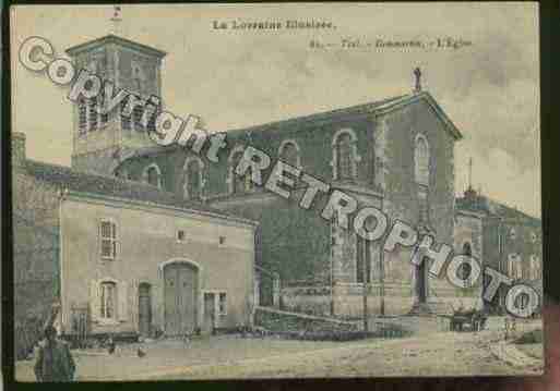 Ville de DOMMARTINLESTOUL Carte postale ancienne