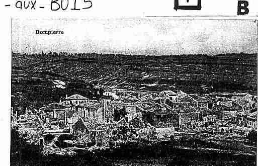 Ville de DOMPIERREAUXBOIS Carte postale ancienne