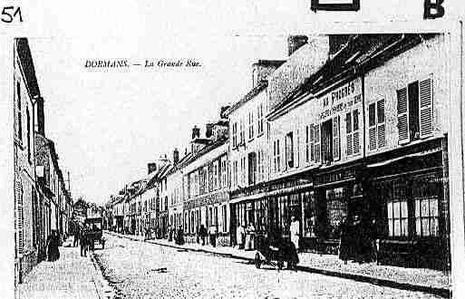 Ville de DORMANS Carte postale ancienne