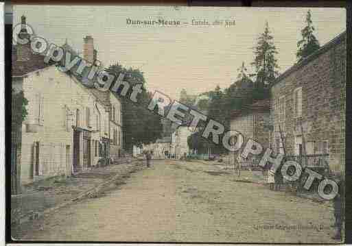 Ville de DUNSURMEUSE Carte postale ancienne