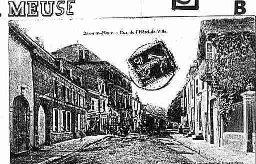 Ville de DUNSURMEUSE Carte postale ancienne