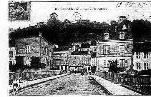 Ville de DUNSURMEUSE Carte postale ancienne