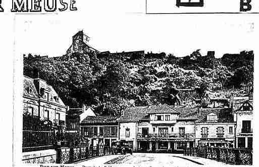 Ville de DUNSURMEUSE Carte postale ancienne