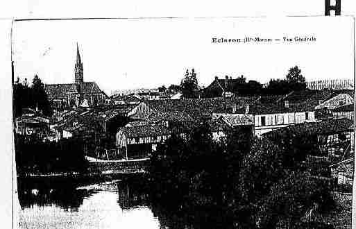 Ville de ECLARON Carte postale ancienne