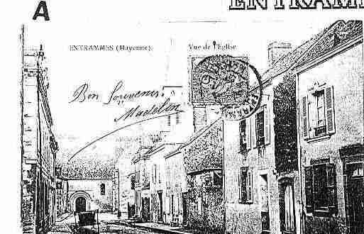 Ville de ENTRAMMES Carte postale ancienne