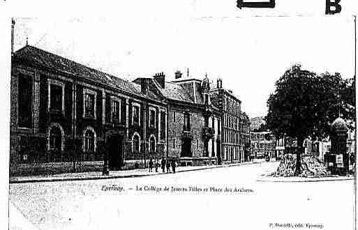 Ville de EPERNAY Carte postale ancienne