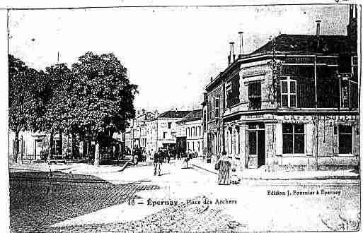 Ville de EPERNAY Carte postale ancienne