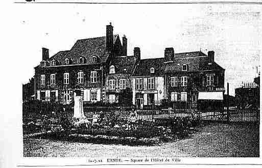 Ville de ERNEE Carte postale ancienne