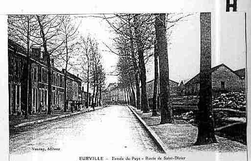 Ville de EURVILLEBIENVILLE Carte postale ancienne