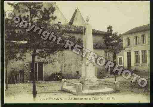 Ville de EUVEZIN Carte postale ancienne