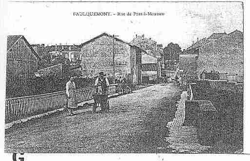 Ville de FAULQUEMONT Carte postale ancienne