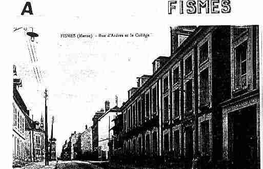 Ville de FISMES Carte postale ancienne