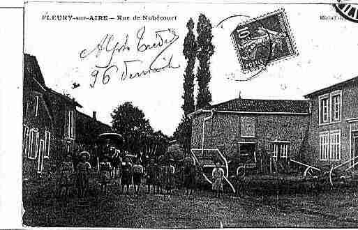 Ville de FLEURYSURAIRE Carte postale ancienne