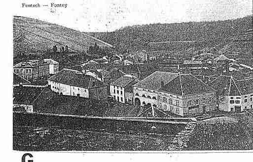 Ville de FONTOY Carte postale ancienne