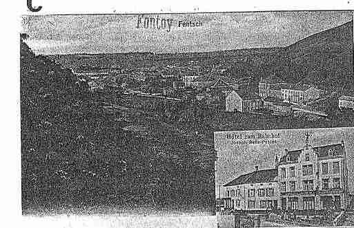 Ville de FONTOY Carte postale ancienne