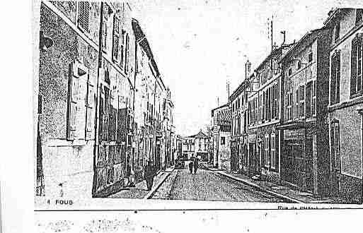 Ville de FOUG Carte postale ancienne