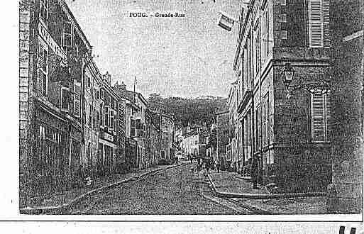 Ville de FOUG Carte postale ancienne