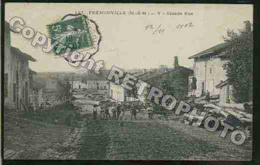 Ville de FREMONVILLE Carte postale ancienne