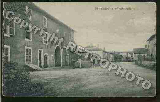 Ville de FREMONVILLE Carte postale ancienne