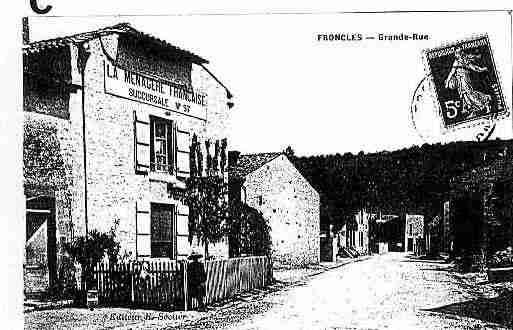 Ville de FRONCLES Carte postale ancienne