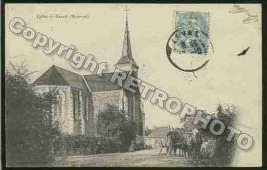 Ville de GENESTSAINTISLE(LE) Carte postale ancienne