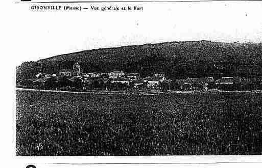 Ville de GIRONVILLE Carte postale ancienne