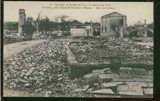 Ville de GLANNES Carte postale ancienne