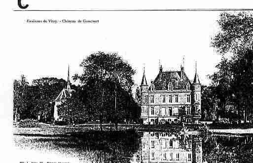 Ville de GONCOURT Carte postale ancienne