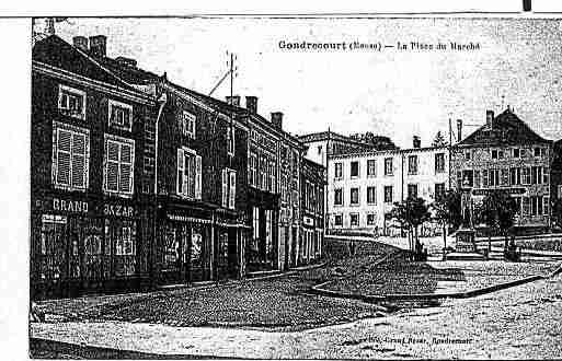 Ville de GONDRECOURTLECHATEAU Carte postale ancienne