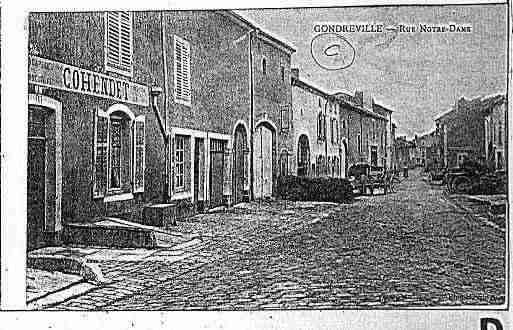Ville de GONDREVILLE Carte postale ancienne