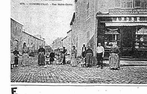 Ville de GONDREVILLE Carte postale ancienne