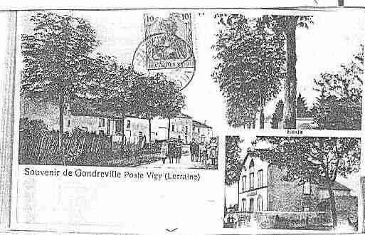 Ville de GONDREVILLE Carte postale ancienne