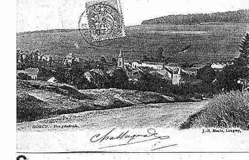 Ville de GORCY Carte postale ancienne