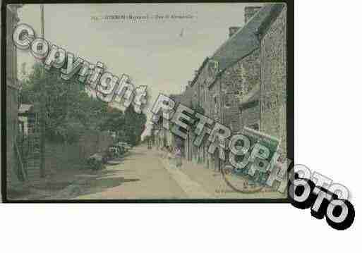 Ville de GORRON Carte postale ancienne