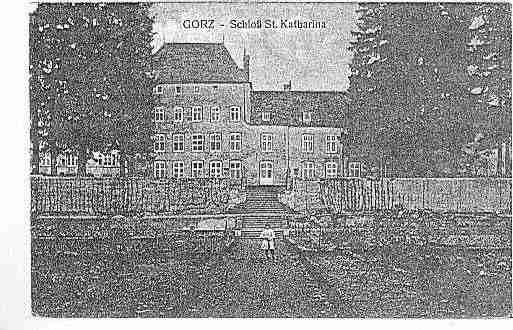 Ville de GORZE Carte postale ancienne