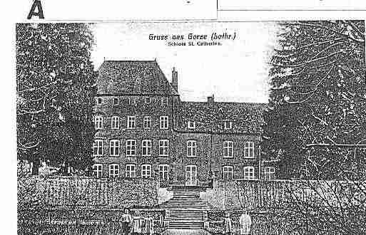 Ville de GORZE Carte postale ancienne