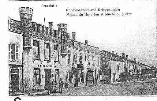 Ville de GRAVELOTTE Carte postale ancienne