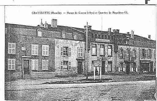 Ville de GRAVELOTTE Carte postale ancienne