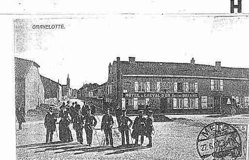 Ville de GRAVELOTTE Carte postale ancienne