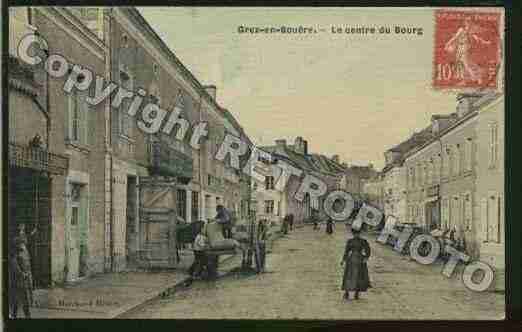 Ville de GREZENBOUERE Carte postale ancienne