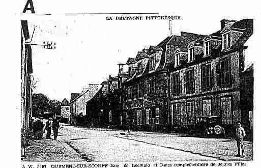 Ville de GUEMENESURSCORFF Carte postale ancienne