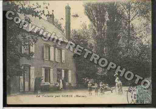 Ville de GUEUX Carte postale ancienne