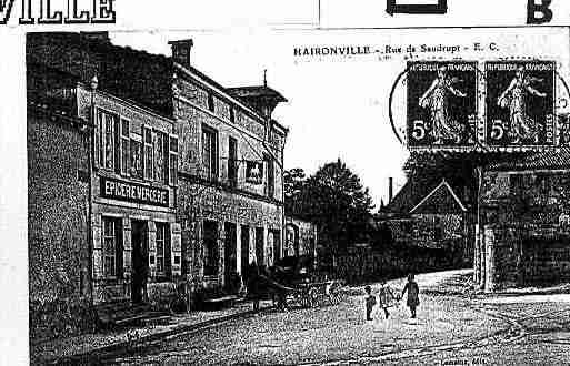 Ville de HAIRONVILLE Carte postale ancienne